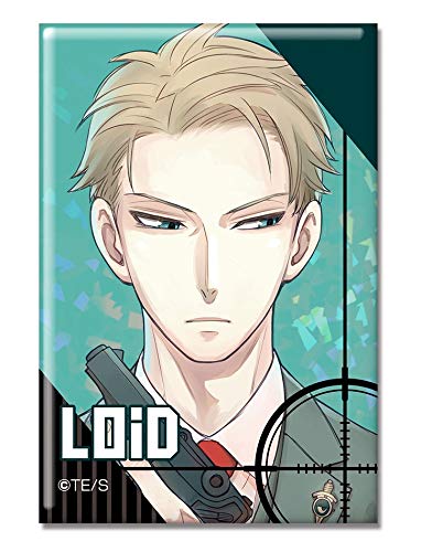 スパイファミリー ロイド ホログラム缶バッジ Amazon | SPY×FAMILY ホログラム缶バッジ デザイン01(ロイド・フォー